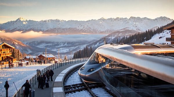 Optez pour le transfert rapide et confortable genève-courchevel